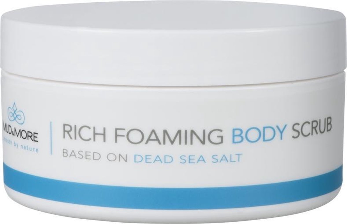 Mud & More Rich Foaming Bodyscrub (based on salt) 500 ml - Mud & More