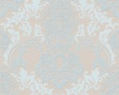 A.S. Création behang barokprint beige en blauw - AS-361662 - 53 cm x 10,05 m