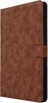 GadgetBay Vintage Kunstlederen iPad 2017 2018 Hoes - Bruin Portemonnee