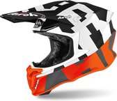 Airoh Twist 2.0 Frame Orange Matt Motocross Crosshelm - Motorhelm - Maat L