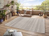 Elle Decoration buiten vloerkleed Marne - crème/beige 115x170 cm