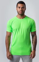 M Double You - T-Shirt trap logo (L - Groen) - Sport Shirt Heren