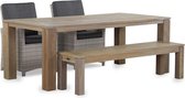 Domani Alta/Brighton 200 cm dining tuinset 4-delig