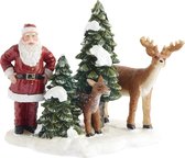 Luville - Santa and deers - Kersthuisjes & Kerstdorpen