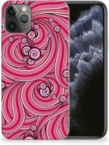 Hoesje maken Geschikt voor iPhone 11 Pro Swirl Pink