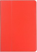 iPad 2021/2020 hoes - 10.2 inch - Leren beschermhoes met standaard  – Rood