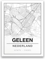 Poster/plattegrond GELEEN - A4