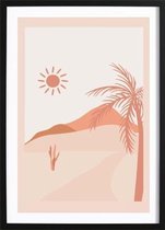 Desert Vibes III (21x29,7cm) - Wallified - Abstract - Poster - Print - Wall-Art - Woondecoratie - Kunst - Posters