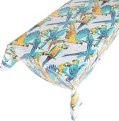 Tafelzeil Ararauna -  140 x 150 cm - Multi tafellaken - Tafelkleed plastic - Voor buiten en binnen - Verschillende maten - Geleverd in een koker