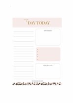 Stationery & Gift | Dagplanner | My Day Today | Pink Leopard | To do's | Dagoverzicht
