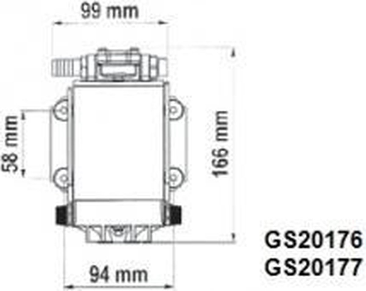 Marco Oliepomp Up-3 24v Zilver