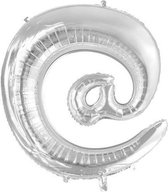 Wefiesta Folieballon Apenstaartje 86 Cm Zilver