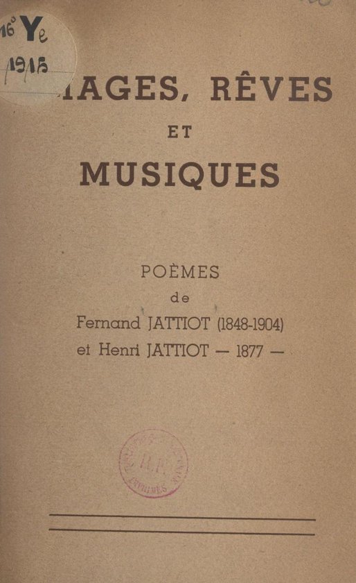 Images, rêves et musiques