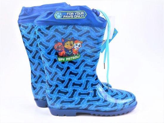 | Paw Patrol Regenlaarsjes Spy Patrol Blauw Paw Patrol laarzen Spy Patrol
