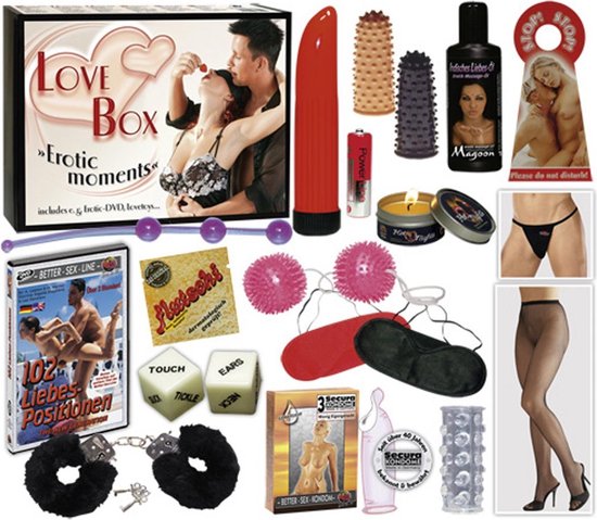 Love Box - 19 delig - Erotische Verrassingspakket