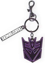 Transformers Sleutelhanger Decepticons Face Zwart/Paars