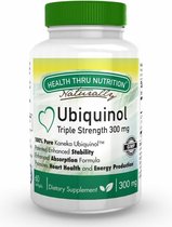 Ubiquinol (Kaneka™) CoQ-10 300 mg (non-GMO) (60 Softgels) - Health Thru Nutrition