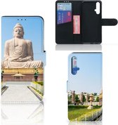 Huawei Nova 5T | Honor 20 Flip Cover Boeddha