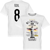 Duitsland Road To Victory Özil T-Shirt - XXL