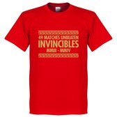 The Invincibles 49 Unbeaten Arsenal T-Shirt - XL