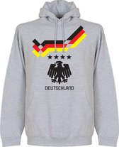 Duitsland 1990 Hooded Sweater - Grijs - XL