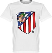 JC Atletico Madrid Logo T-Shirt - L