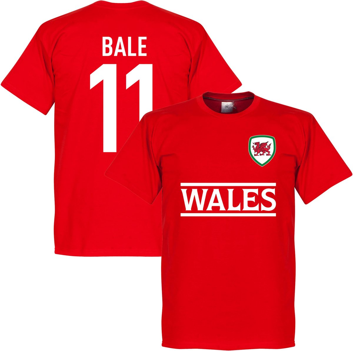 Wales Bale 11 Team T-Shirt  - XS