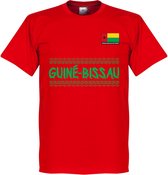 Guinea-Bissau Team T-Shirt - Rood - XXXL