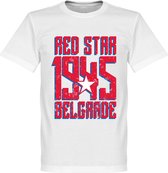 Rode Ster Belgrado 1945 T-Shirt - XL