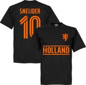 Nederlands Elftal Sneijder 10 Team T-Shirt - XS