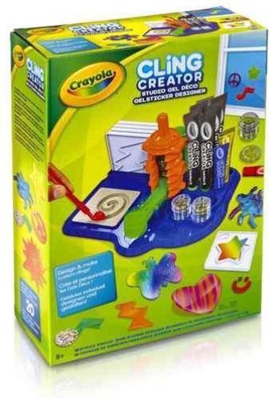 Crayola Cling Creator - Gelsticker Designer | bol.com