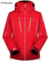 Tittallon 6FTM1131 Ski-jas Heren - Maat L - Rood