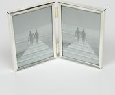 AL - Fotolijst - 2luik - Zilver - 13 x 18 cm