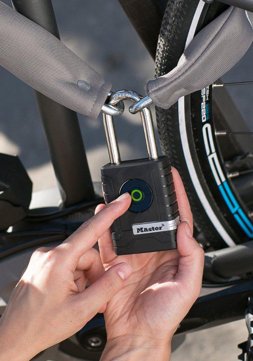 Eseesmart Vingerafdruk hangslot, Bluetooth Lock, Keyless Eseesmart Vingerafdruk hangslot, Bluetooth Lock, Keyless