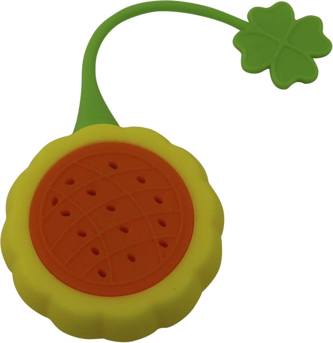 Theezeef - Kruideninfuser - Siliconen -Vaatwasser bestendig - Fruitvorm