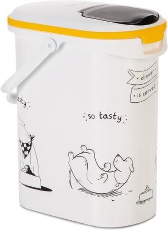 Curver DIS - Voedselcontainer Hond - Wit - 10L - 4kg
