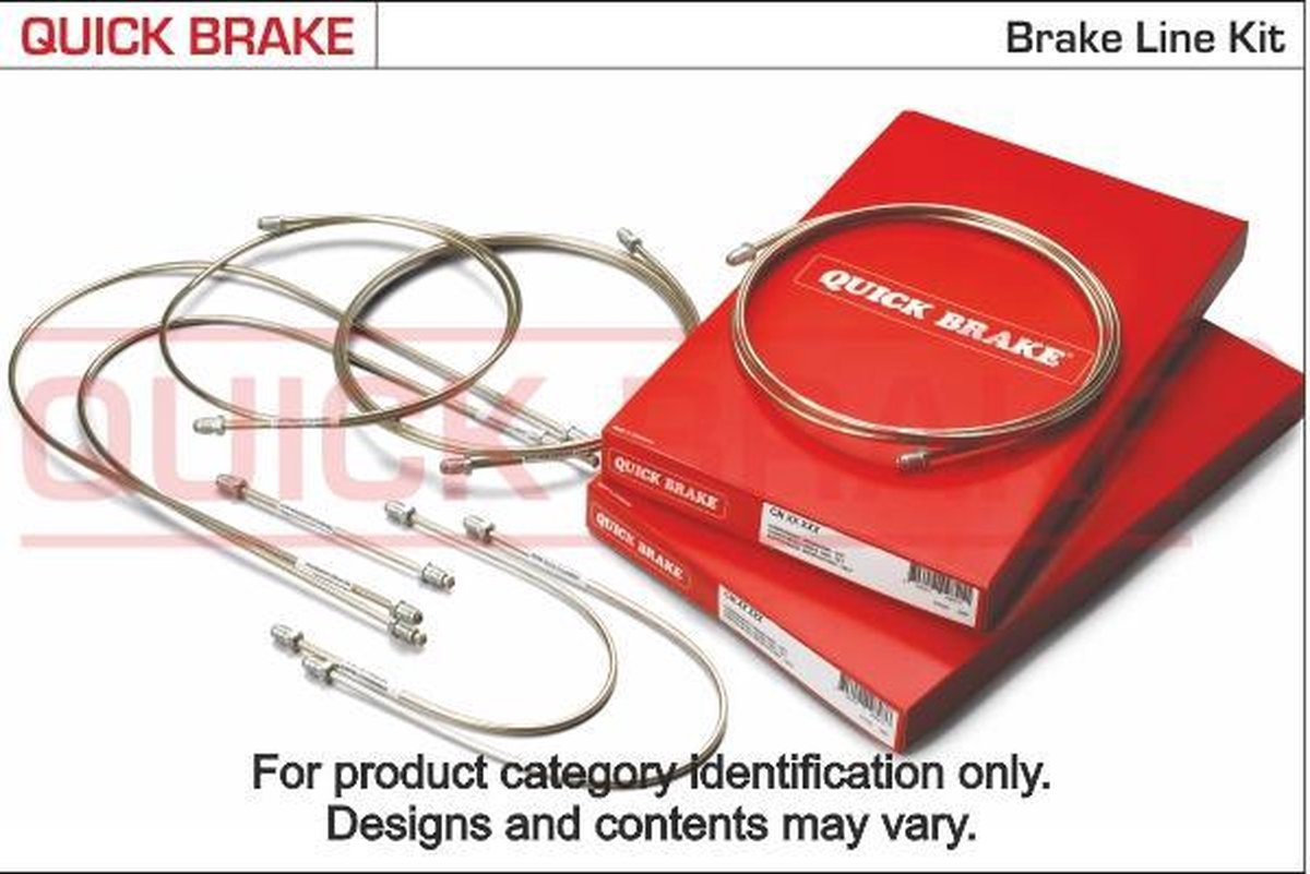 QUICK BRAKE Remleiding -  set  5 delige Mercedes 190 (W201)