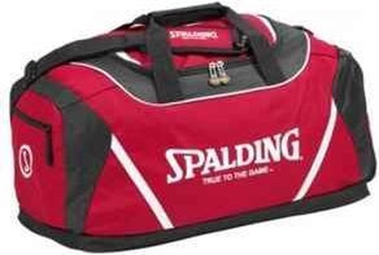 Spalding Sporttas Large - Zwart/Rood | bol