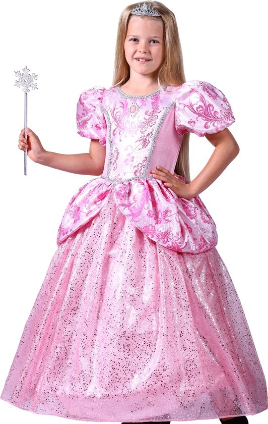prinsessenjurk roze 98 104 bol