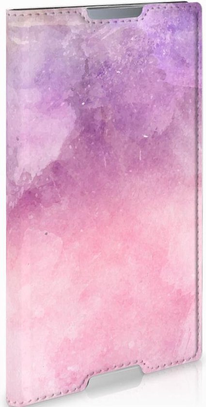 Housse Sony Xperia L1 Standcase Design Pink Violet Peinture