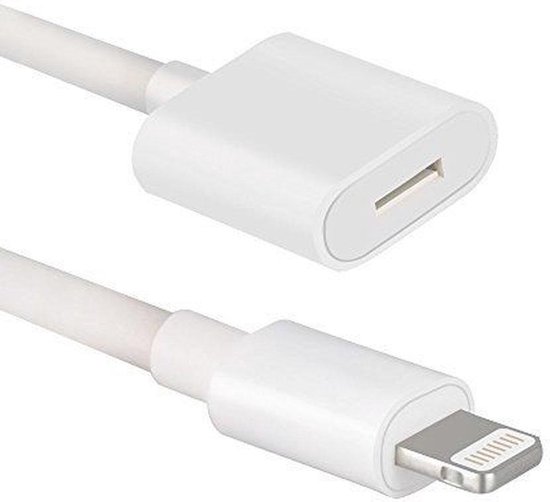 ik heb honger diefstal te ontvangen Extension Verlengkabel voor Apple Lightning kabel 1 meter Wit | bol.com