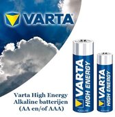 Varta Longlife Power Alkaline Batterijen 20 stuks AA + 20 stuks AAA
