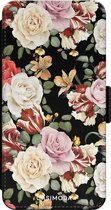 iPhone XS Max bookcase leer hoesje - Bloemenparade