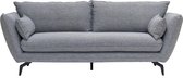 Nuuck Kvinde Sofa Bank 3-zits Fast 125 Silver