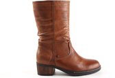 Dames Laarzen Wolky 0126139-430 Edmonton Softy Wax Cognac - Maat 40