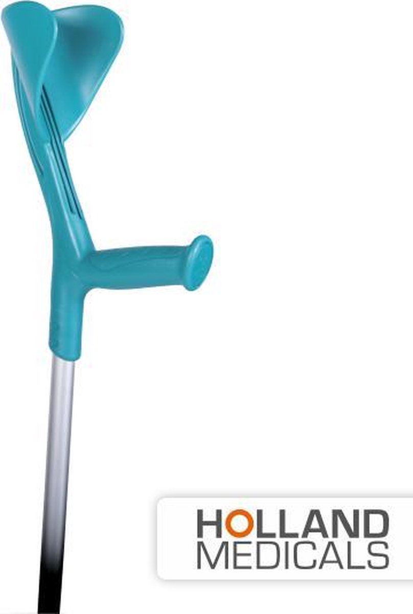 Goedkoopste Elleboogkruk Open Manchet Turquoise