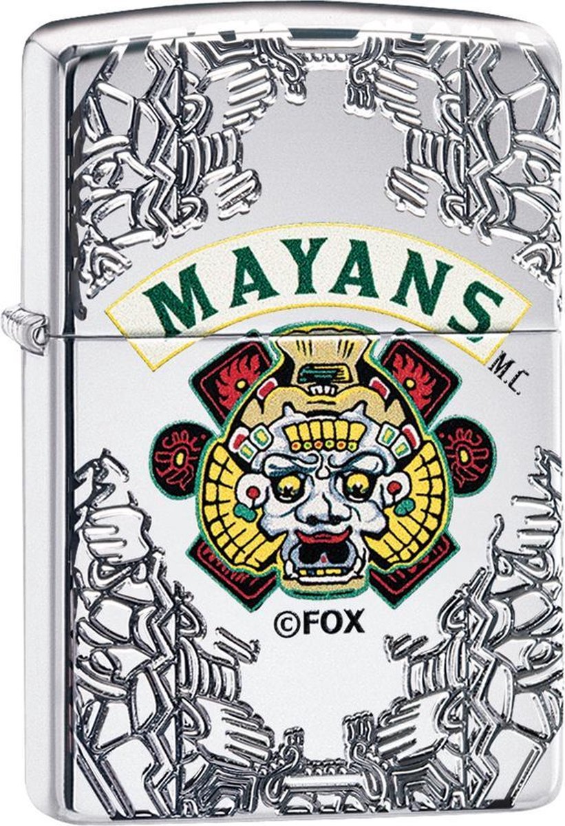 Goedkoopste Aansteker Zippo Armor Case Mayans