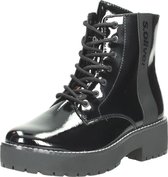 S.oliver - Chunky Boots Zwartlak