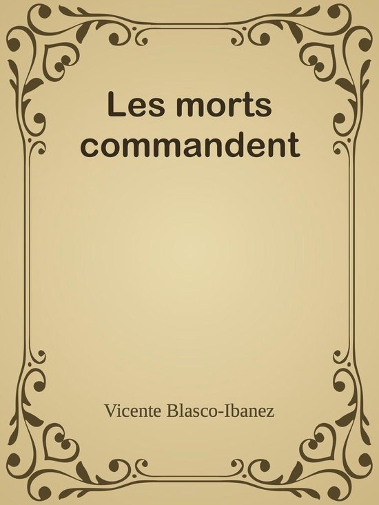 Les morts commandent - cover