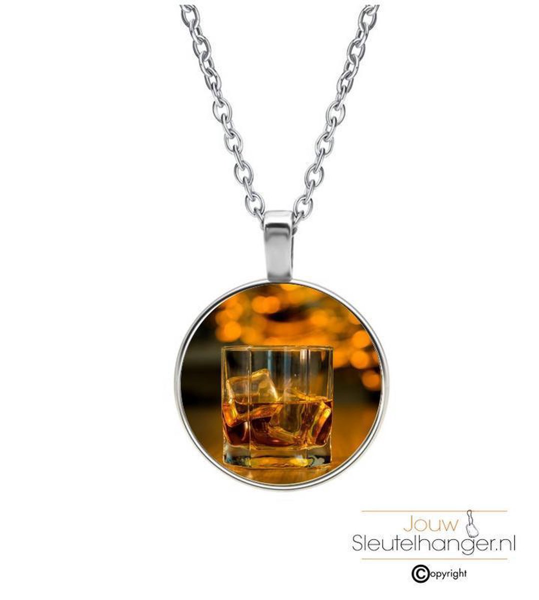 Glashangers met en zonder ketting - JEWELS DELIGHT